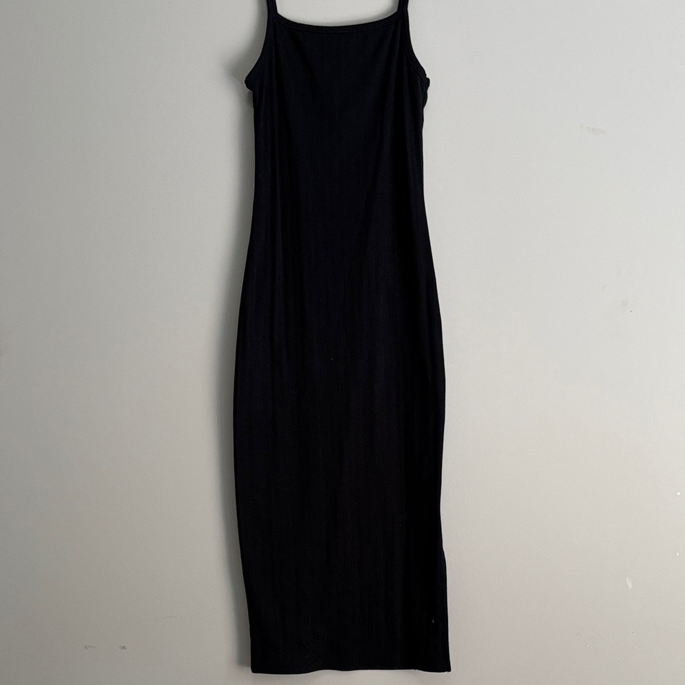 Wild Fable Black Midi Dress